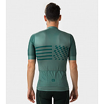 Веломайка мужская ALE MAGLIA MC / SS JERSEY PLAY PR-E VERDE FOGLIA/LEAF GREEN